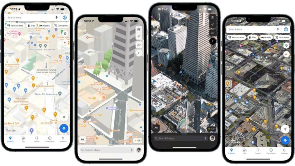 Apple maps app