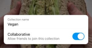 Instagram collaborative collections