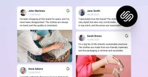 Steps to embed Google reviews in Squarespace