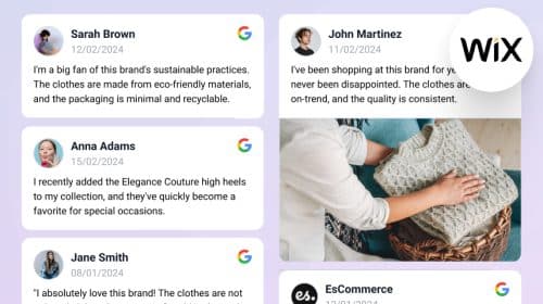 Guide on how to embed Google reviews in Wix