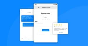 submit review via sms