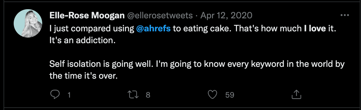 ahrefs testimonials